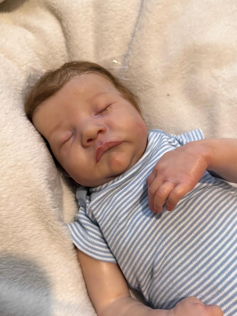Lieve reborn levi, Verzenden, Zo goed als nieuw, Pop, Levensecht of Reborn