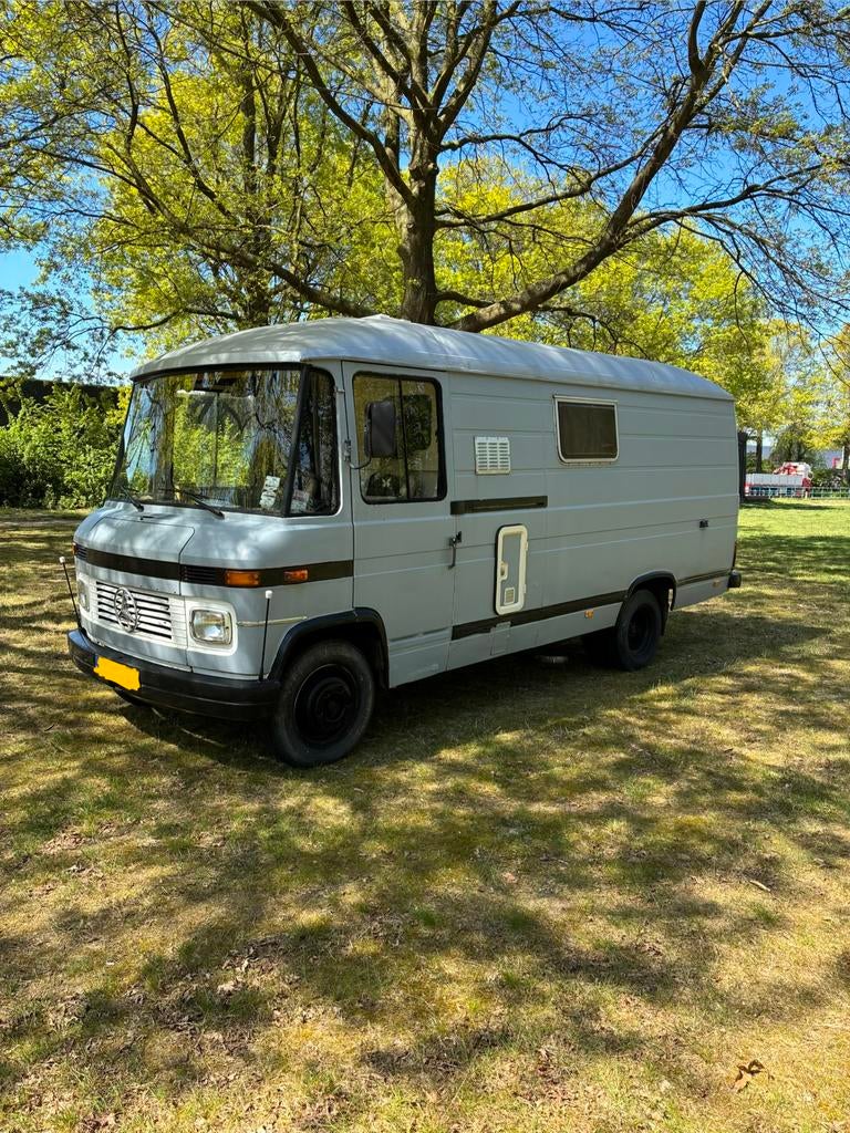 Mercedes DUDO L407DG 407D 508d CAMPER 1982 belastingvrij, Particulier, Mercedes, Tot en met 4, Standaard zit