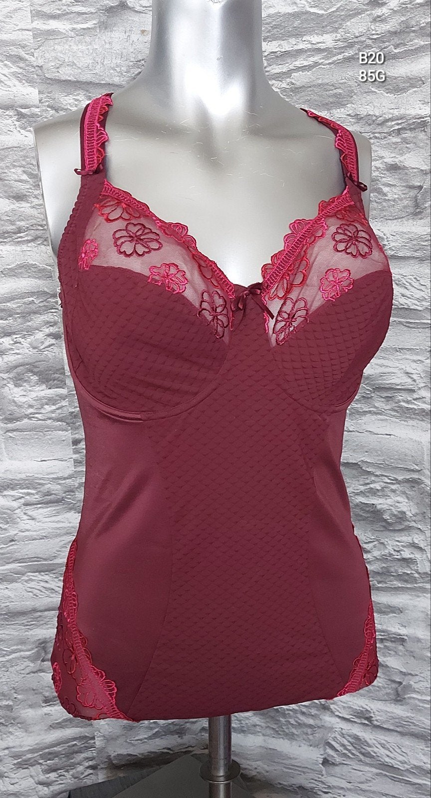 Prima Donna Deauville Body met beugel - 85G, Prima Donna, Ophalen of Verzenden, Rood, Body of Korset