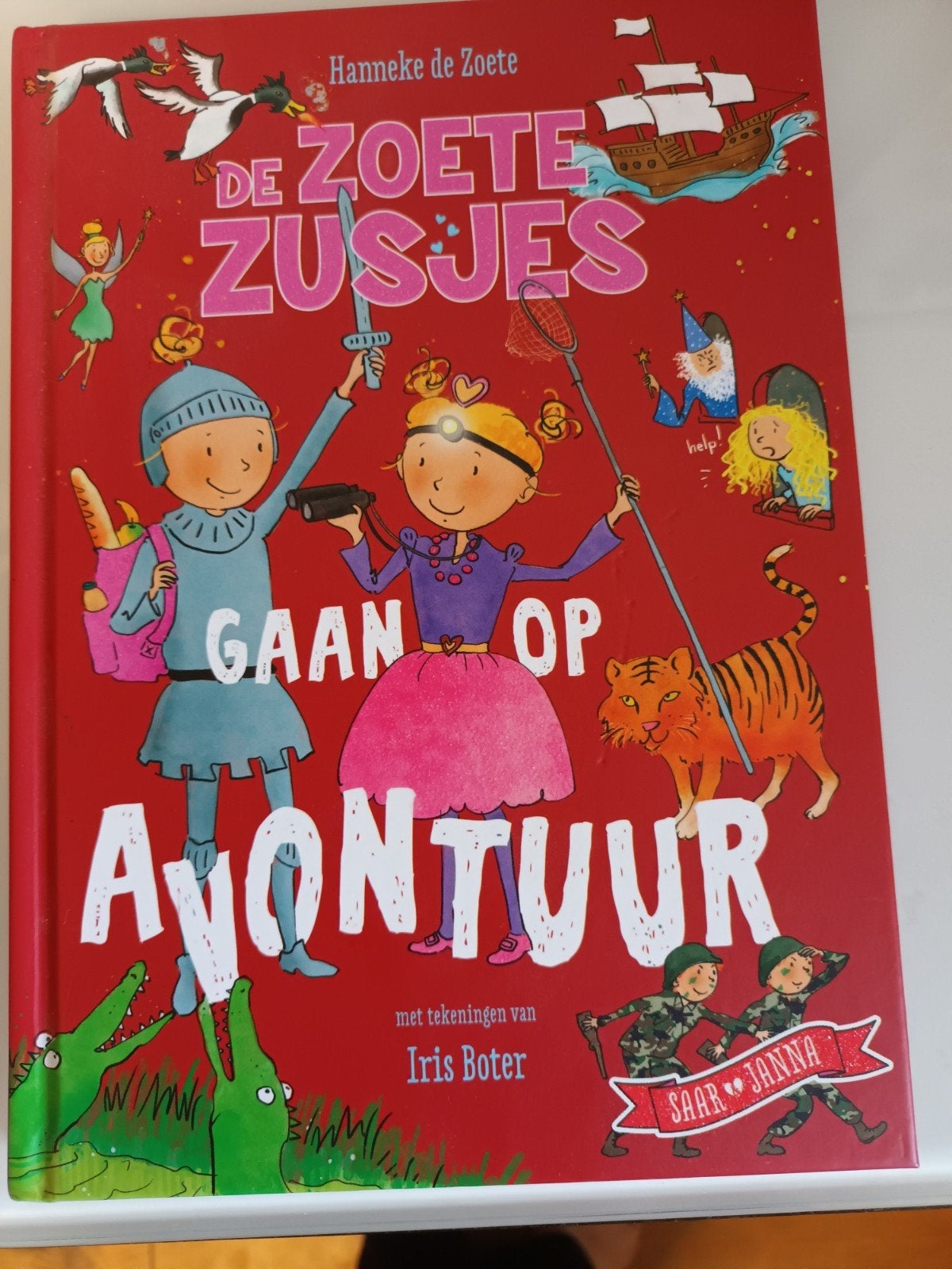 Hanneke de Zoete - De Zoete Zusjes gaan op avontuur, Fictie algemeen, Ophalen of Verzenden, Zo goed als nieuw, Hanneke de Zoete
