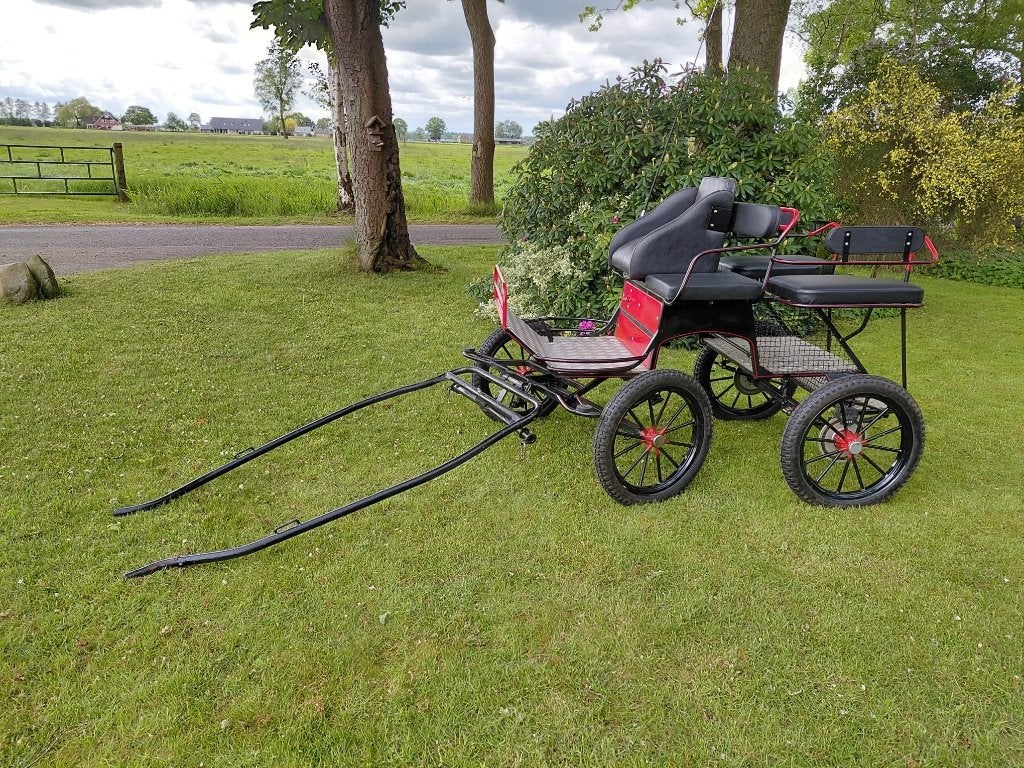 Mooie en nette recreatiewagen, Dieren en Toebehoren, Rijtuigen en Koetsen, Zo goed als nieuw, Overige typen, Pony