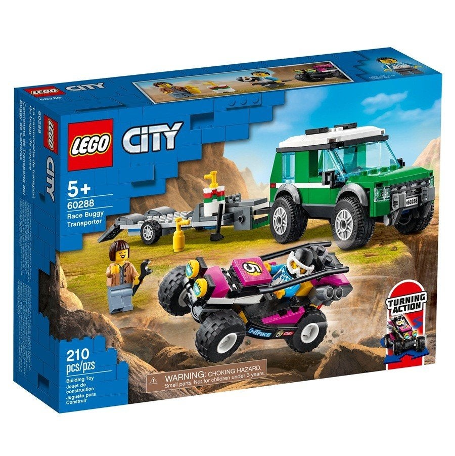 LEGO City 60288 Racebuggytransport * ’t LEGOhuis *, Lego, Nieuw, Ophalen of Verzenden, X