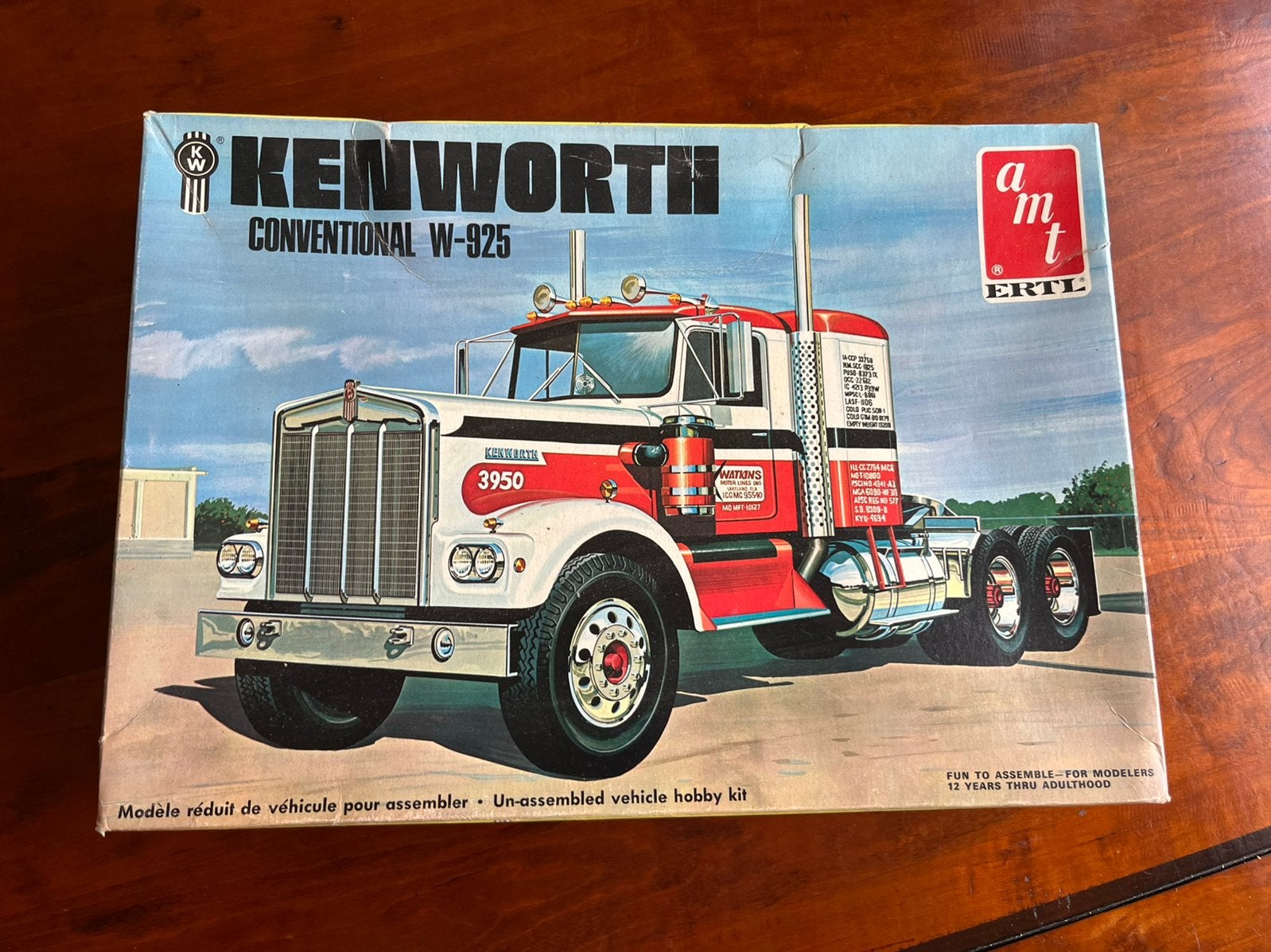 Kenworth bouwpakket, Ophalen, Zo goed als nieuw, Groter dan 1:32, Overige merken