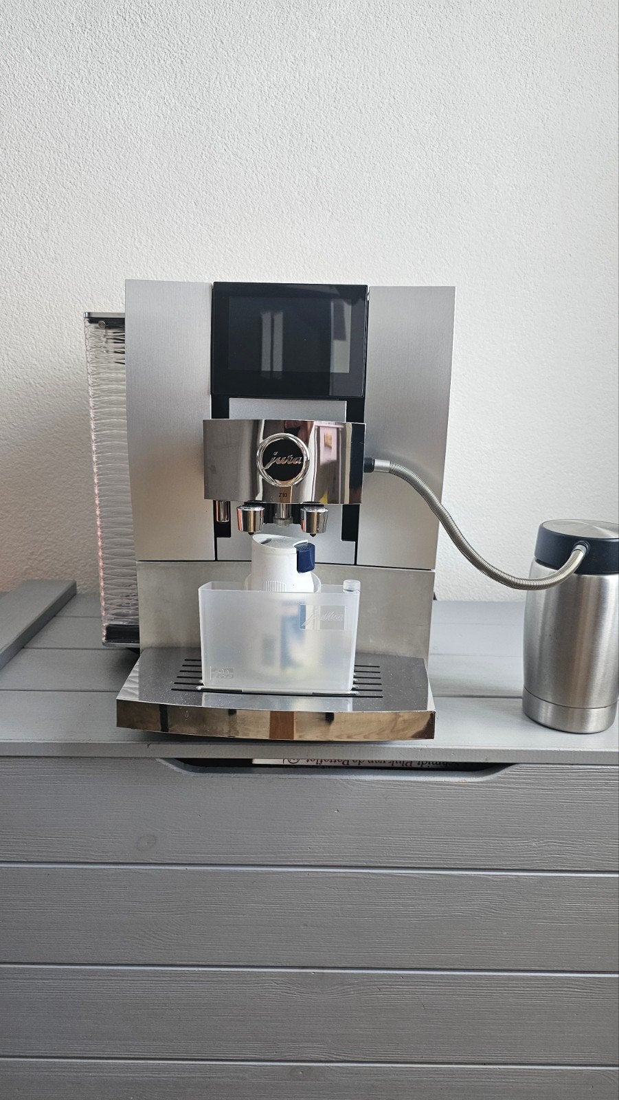 Nette Jura Z10 - Aluminium White - refurbished - otc, Witgoed en Apparatuur, Koffiezetapparaten, Ophalen, Gemalen koffie, 10 kopjes of meer