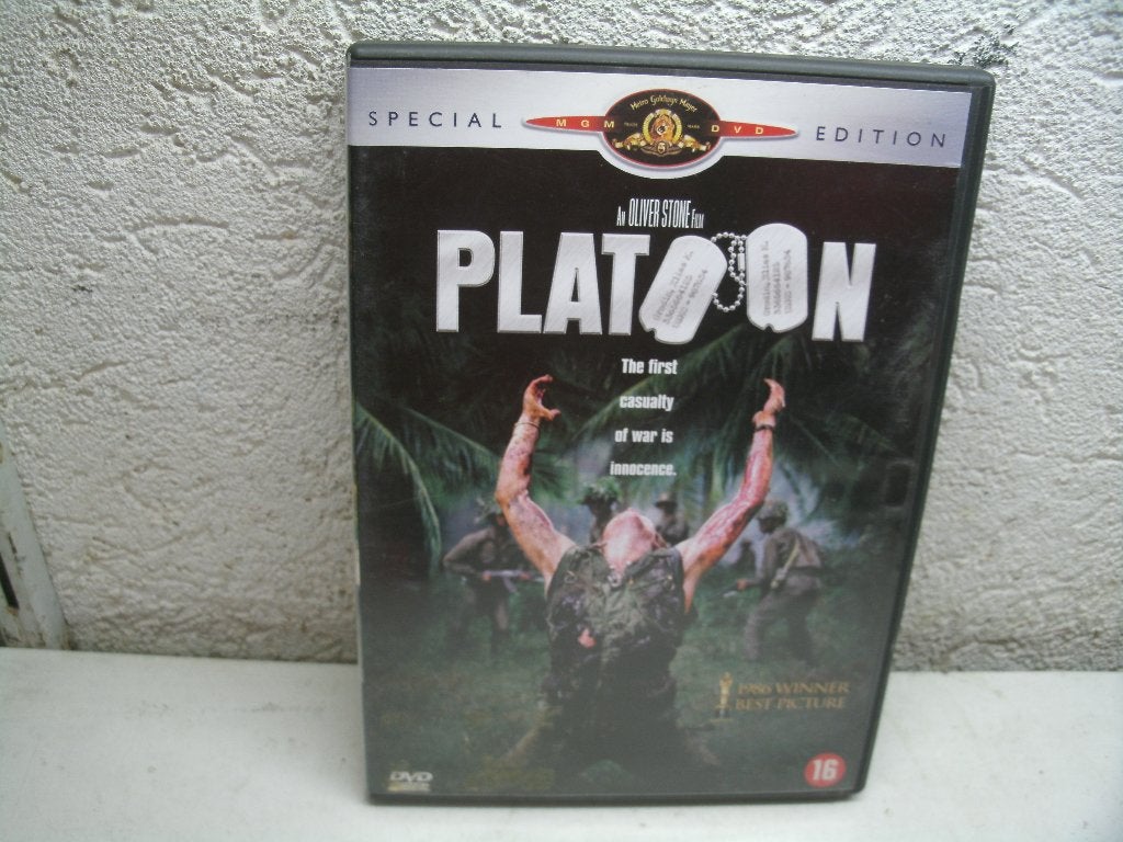 dvd 263b platoon, Alle leeftijden, Ophalen of Verzenden, Zo goed als nieuw