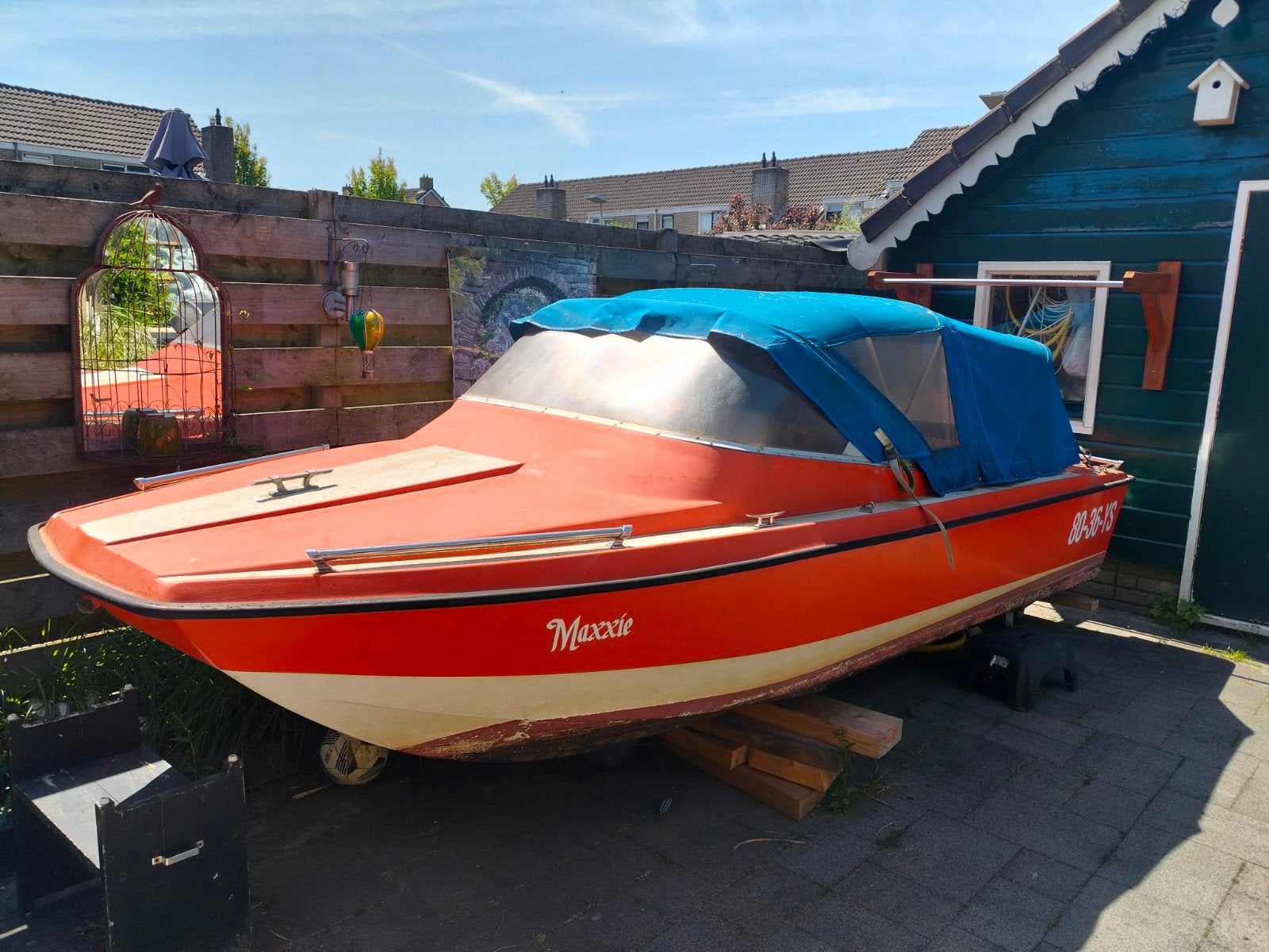 Leuke Flipper 450 Speedboot Jaren '70 - Klusproject, Ophalen, 20 pk, Elektrische start, Buitenboordmotor