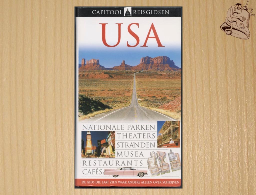USA - Capitool Reisgids, Boeken, Reisgidsen, Ophalen of Verzenden, Zo goed als nieuw, Reisgids of -boek, Noord-Amerika