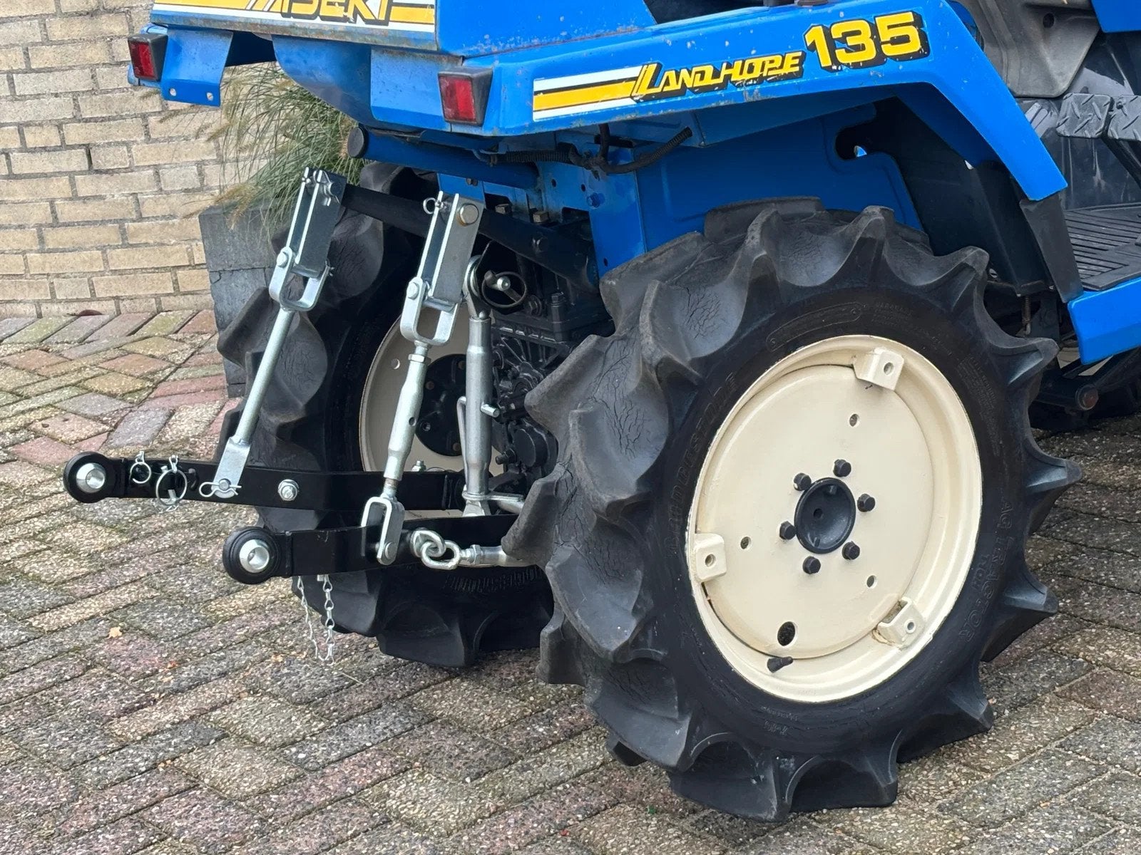 Iseki Landhope 135 gebruikte minitractor 3cil. met frees, Diesel, Overige typen, Iseki