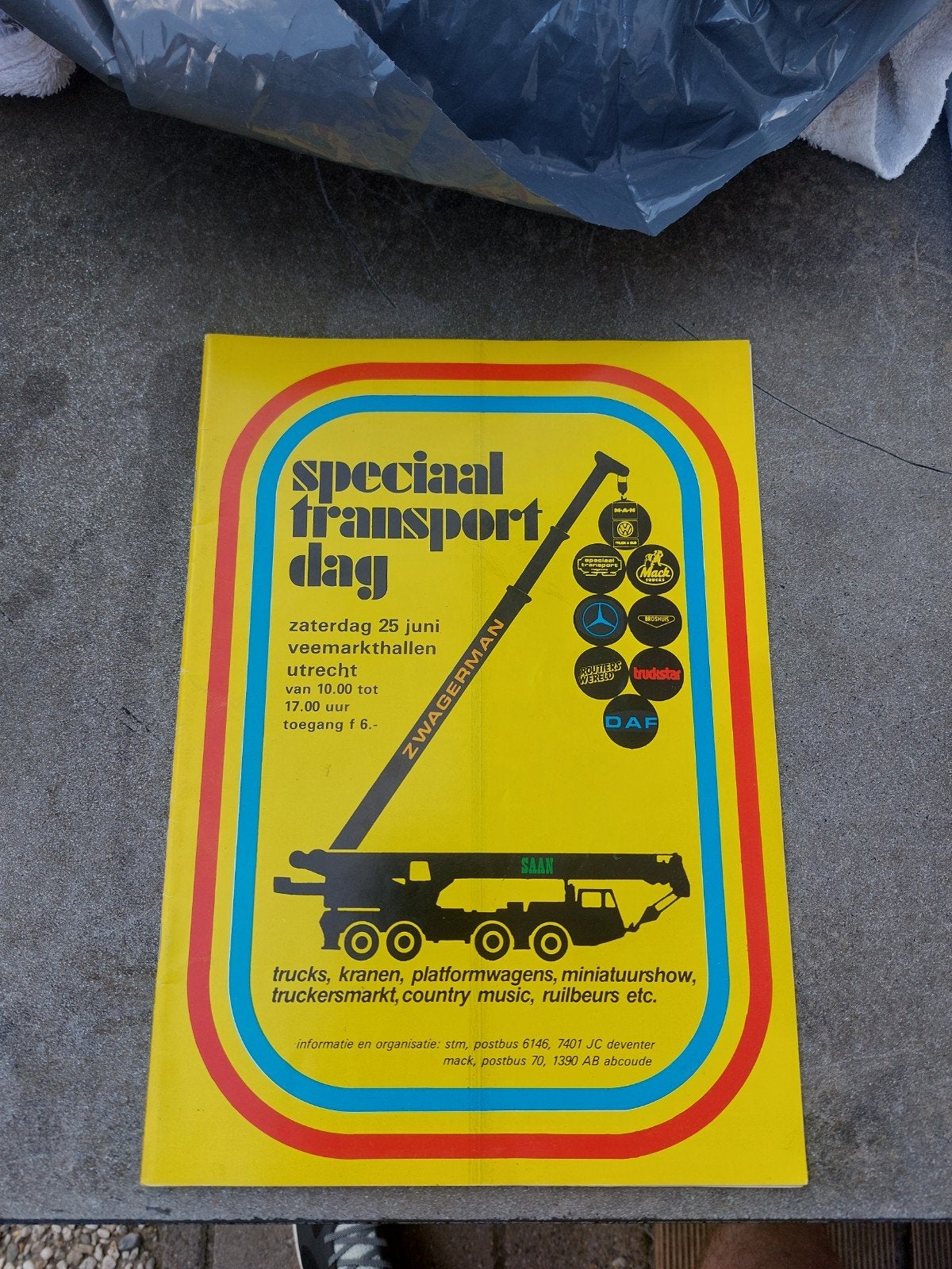 Speciaal Transport Dag Utrecht 1977 Catalogus, Boeken, Ophalen of Verzenden, Gelezen, Onbekend, Catalogus