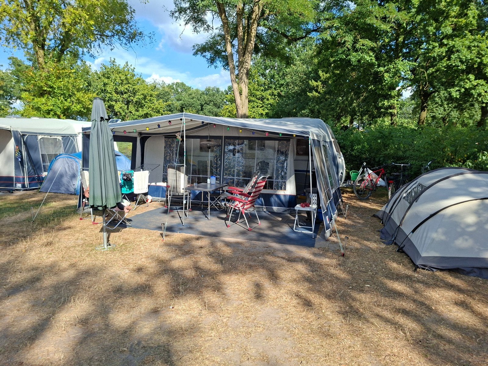 Dorema voortent en luifel maat 13, Ophalen of Verzenden, Gebruikt