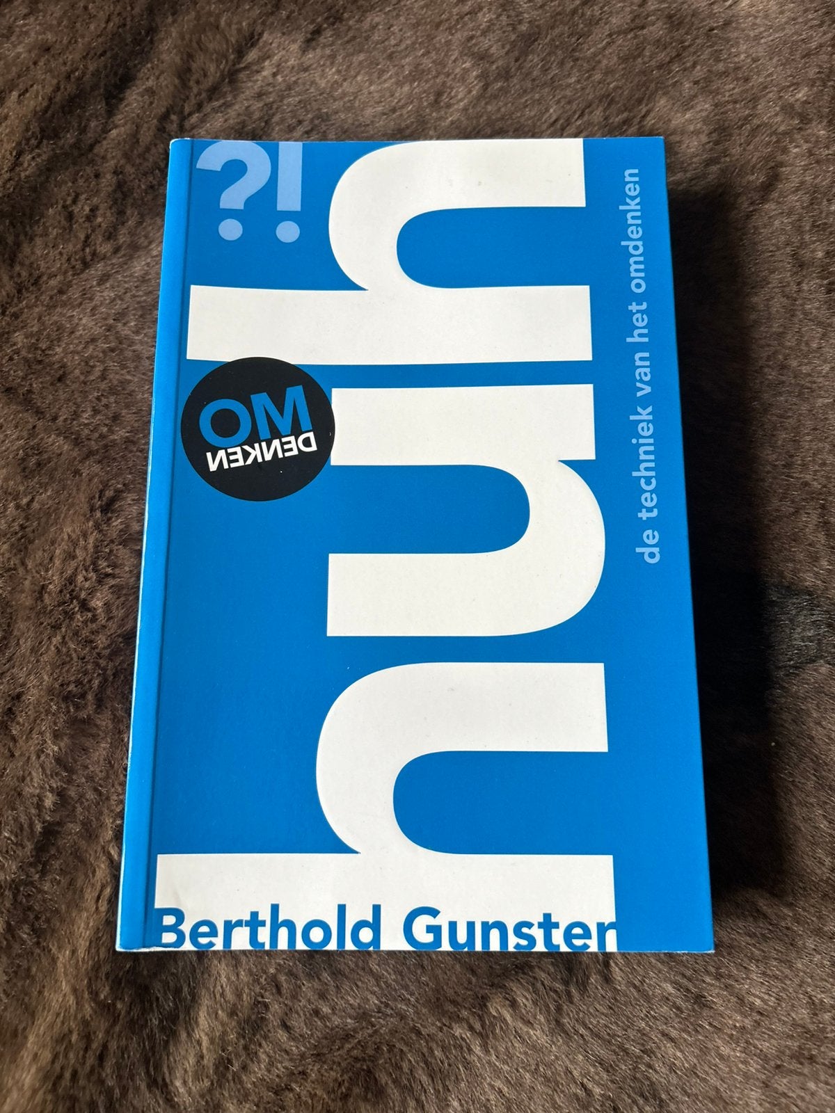 Huh?! – De techniek van het omdenken, Boeken, Ophalen of Verzenden, Zo goed als nieuw