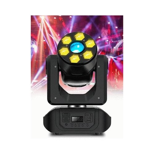 DJLicht 50W movinghead met 8 kleuren en 8 gobo's, Geluidgestuurd, ., Nieuw, Ophalen of Verzenden
