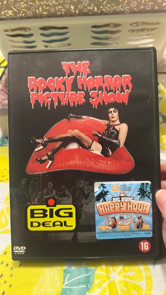 The rocky horror picture show (dvd), Cd's en Dvd's, Horror, Vanaf 16 jaar, 1980 tot heden, Ophalen of Verzenden