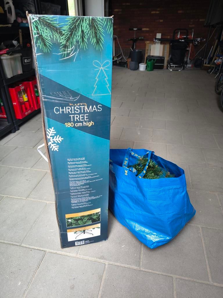 Kunst kerstboom GRATIS, Diversen, Kerst, Ophalen