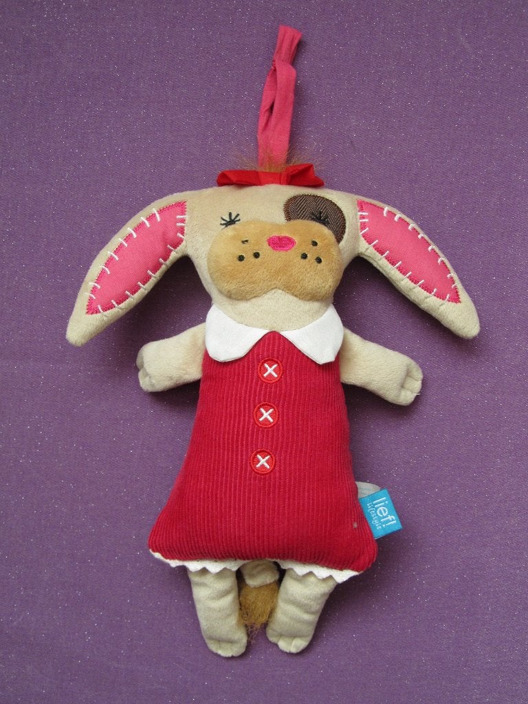 LIEF ! LIFESTYLE Knuffel HOND MET MUZIEKDOOSJE **Nieuw**, Met label, Nieuw, Middelgroot (20 tot 80 cm), Hond
