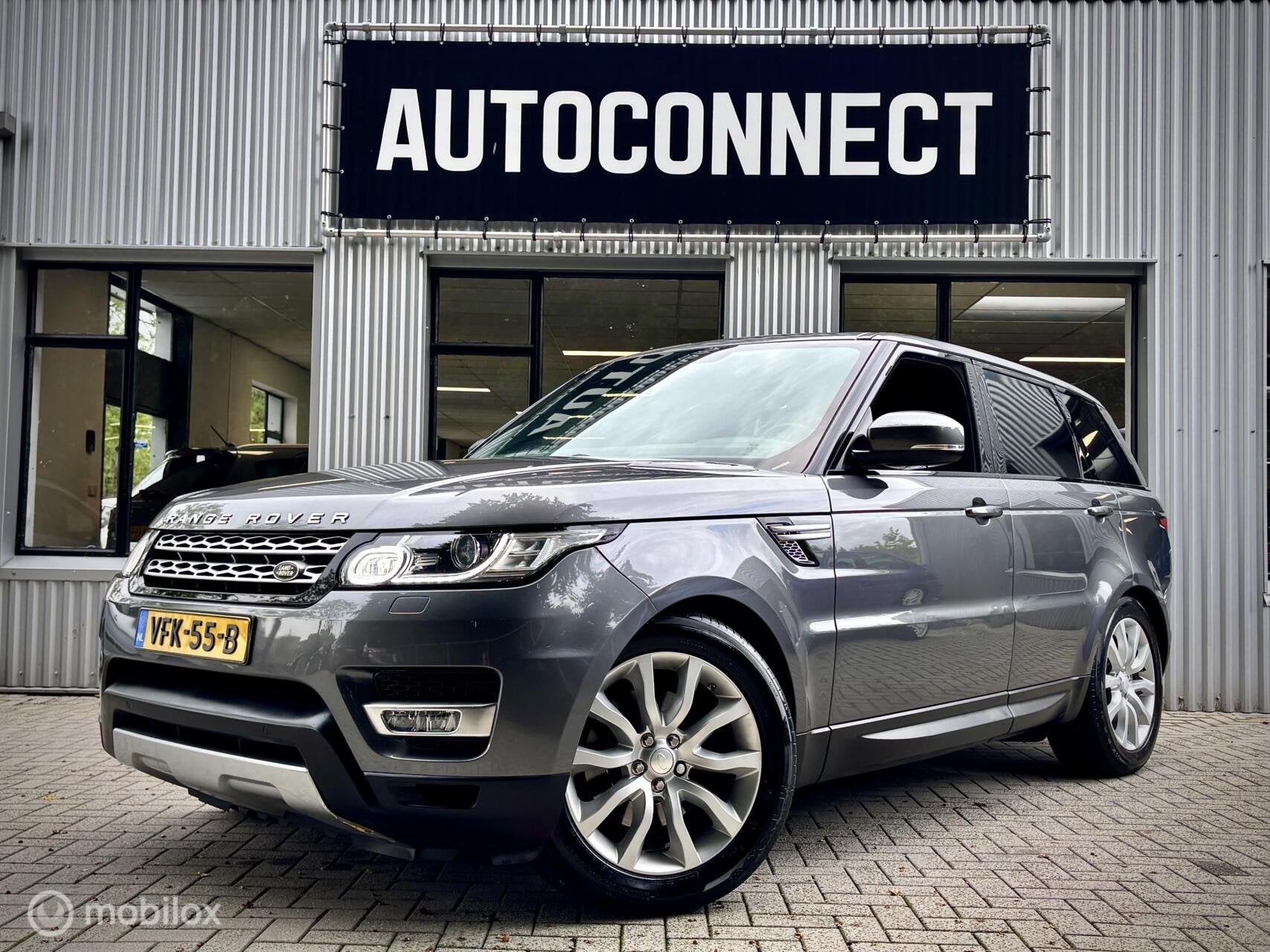 Land Rover Range Rover Sport 3.0 TDV6. GRIJS KENTEKEN., Automaat, Dealer onderhouden, 2993 cc, 258 pk