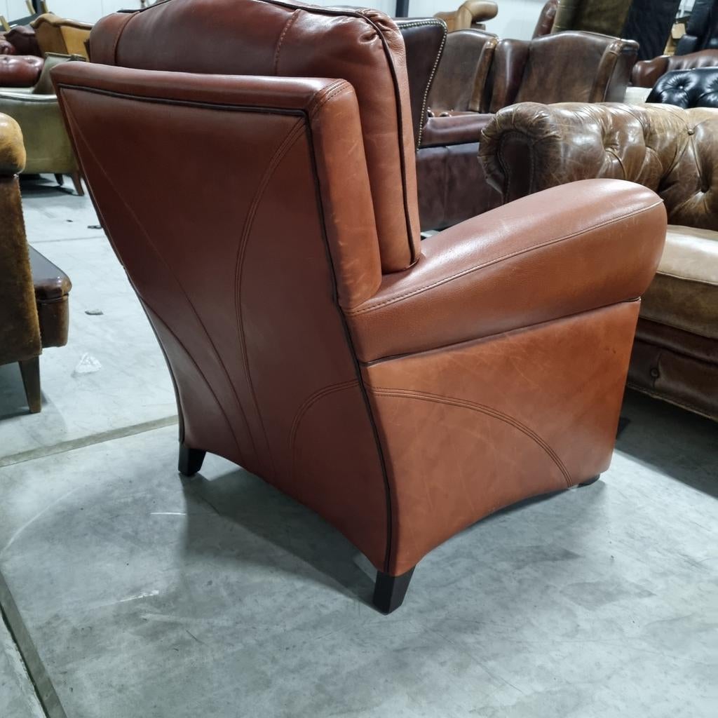 Strakke Mol en Geurts fauteuil + BEZORGING GRATIS, Gebruikt, Art deco, ., Ophalen of Verzenden