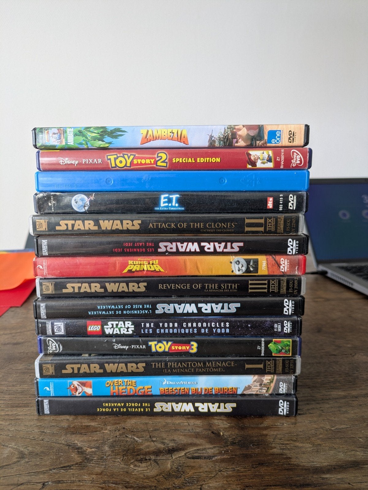 Grote collectie DVD's: Star Wars, Disney, Dreamworks, Avontuur, Gebruikt, Alle leeftijden, Ophalen of Verzenden