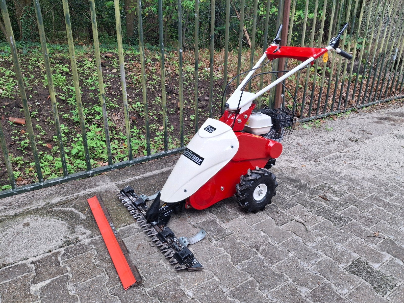 Tielbürger T50 balkmaaier, Ophalen, 50 cm of meer, Tielbürger, Balkmaaier