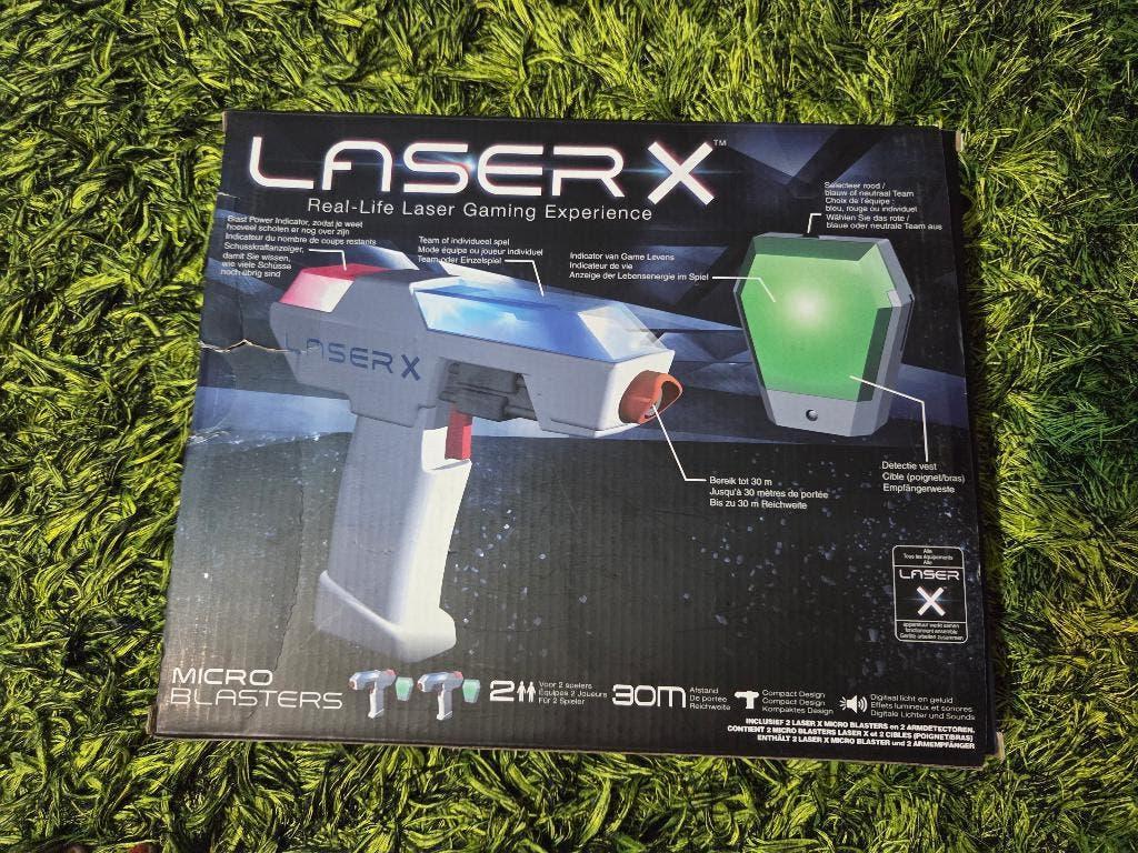 Lasergun spel, Kinderen en Baby's, Speelgoed | Buiten | Actiespeelgoed, Ophalen, Zo goed als nieuw