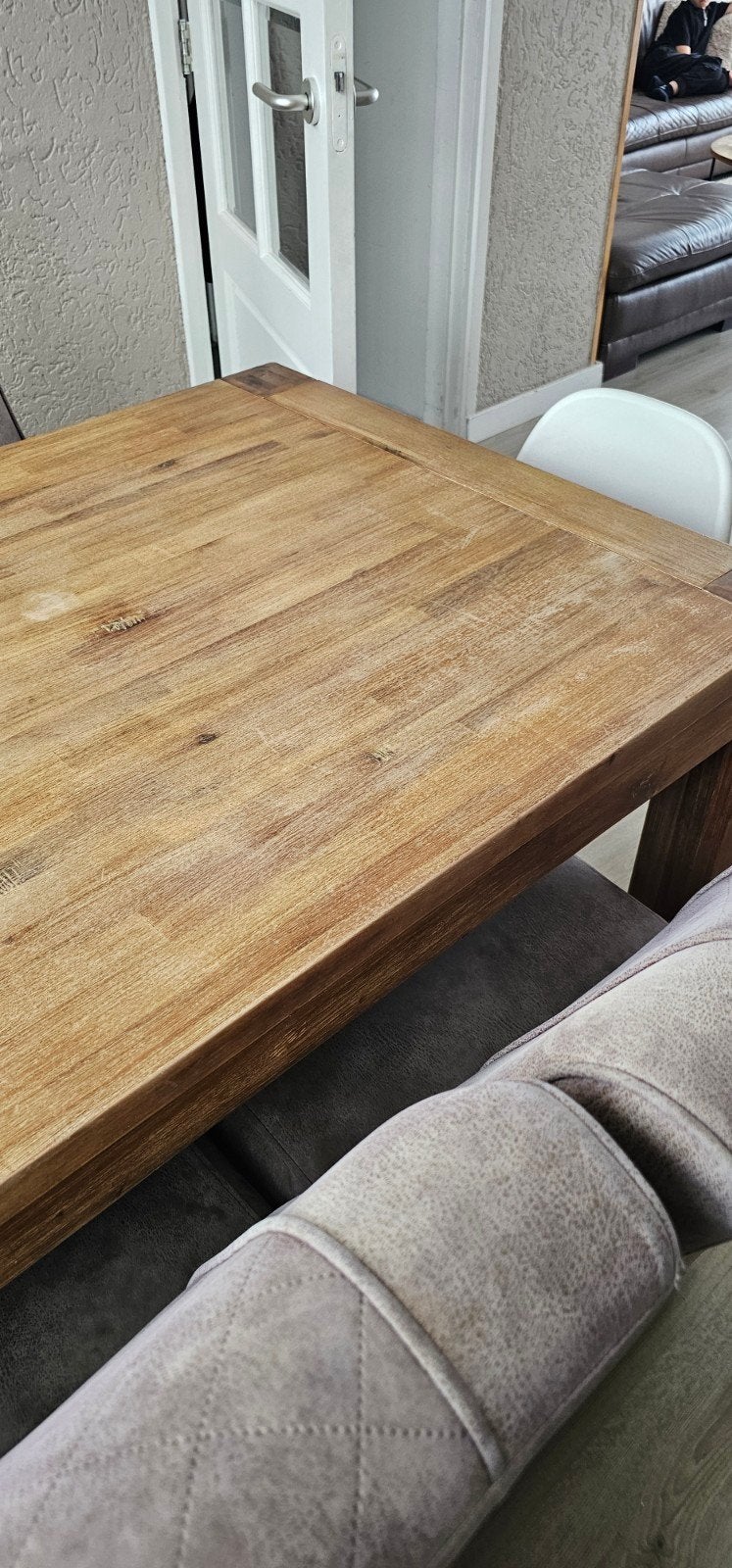 Eettafel te koop, Ophalen, Eikenhout, 50 tot 100 cm, 150 tot 200 cm