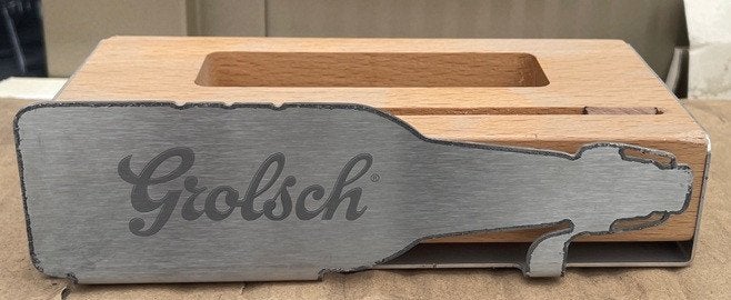 Grolsch vilt en tafelkaart houder, Verzamelen, Biermerken, Ophalen of Verzenden, Nieuw, Overige typen, Grolsch