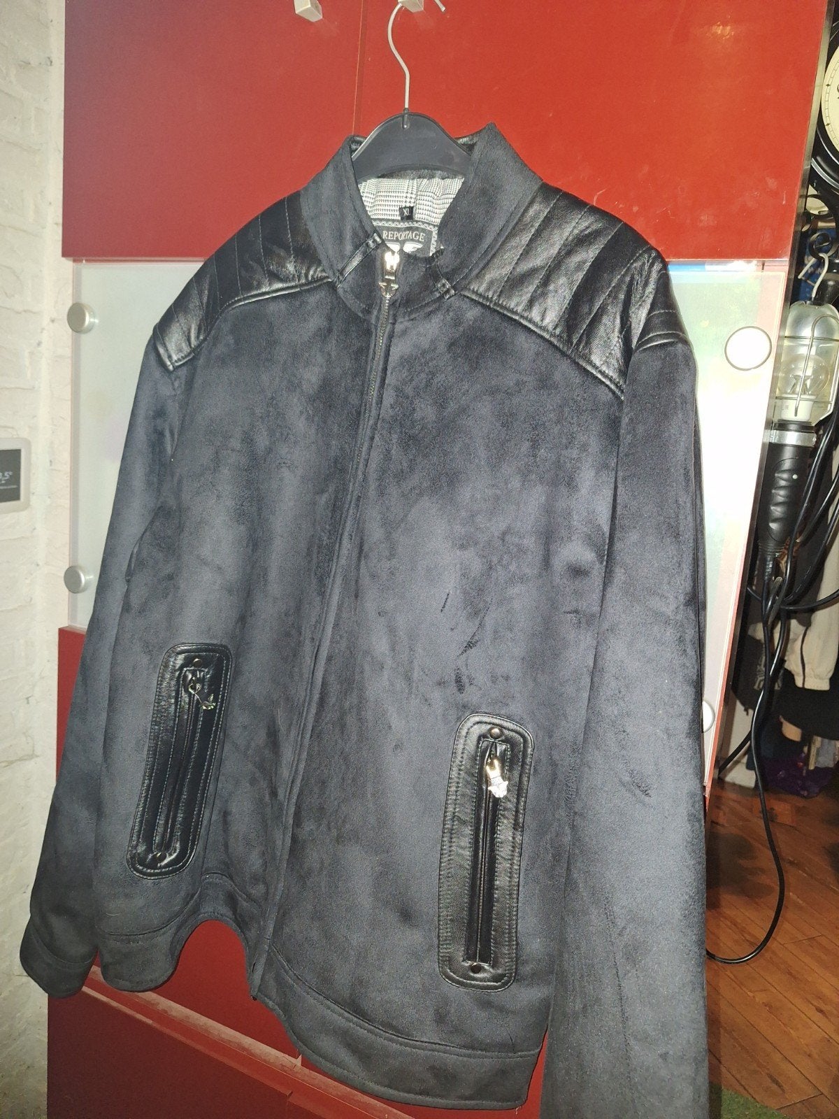 Reportage herenjack, Ophalen of Verzenden, Zo goed als nieuw, Maat 56/58 (XL), Blauw