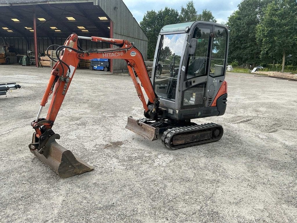 2008 Hitachi ZX18 CLR Mini Rupsgraafmachine, Graafmachine