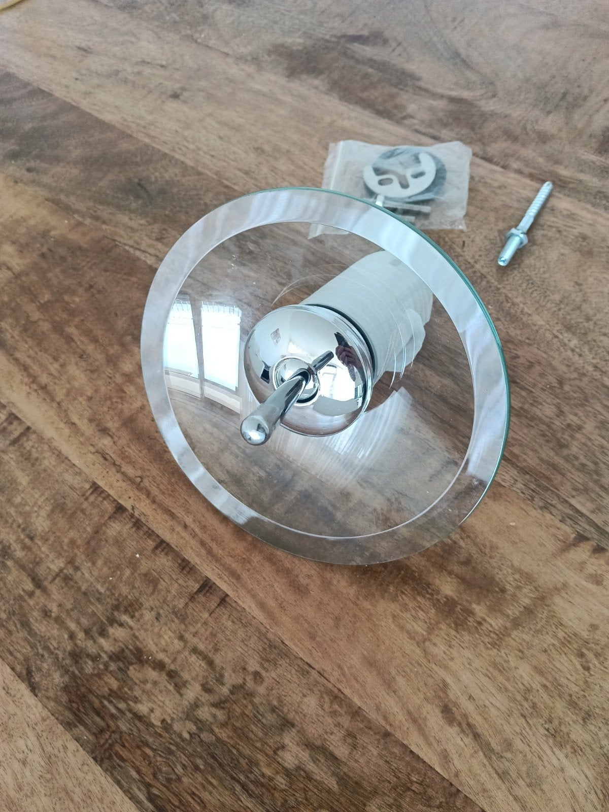 Glazen waterval kraan voor wastafel, Ophalen of Verzenden, Nieuw, Glas, Kraan