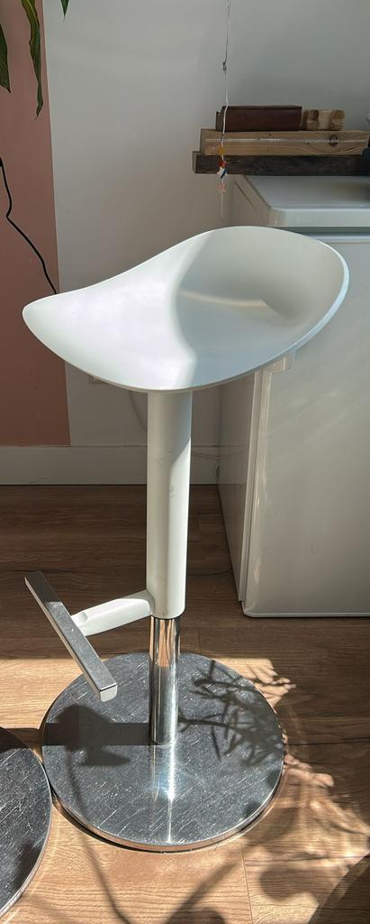 2 IKEA JANINGE barkrukken, 2 krukken, Ophalen of Verzenden, Gebruikt, 60 tot 90 cm