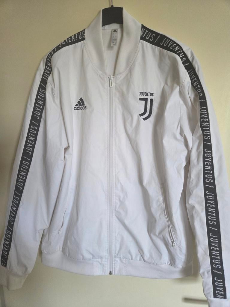 Teab wit trainingsjack juventus, Ophalen, Wit, Zo goed als nieuw, Voetbal