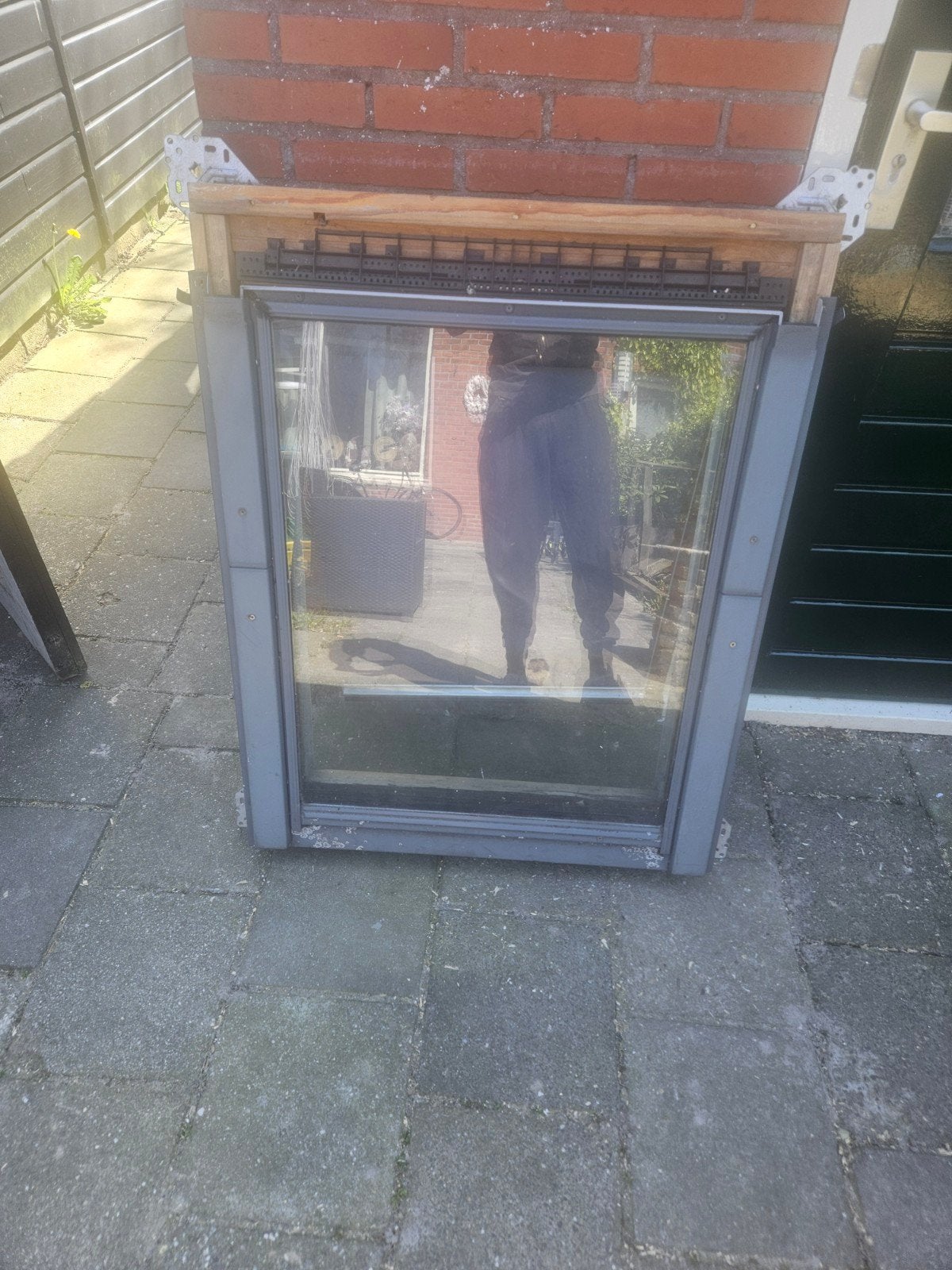 dakraam 78/98 betreft een goede gebruikte dakraam, Ophalen, Gebruikt, Minder dan 80 cm, 80 tot 120 cm