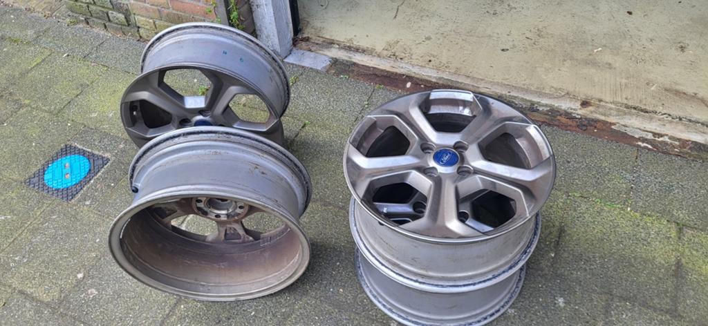 Fiesta ST 2013 originele lichtmetalen velgen 17 inch, Ophalen, Gebruikt, Velg(en), 17 inch