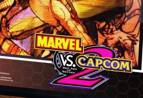 Marvel vs Capcom 2 Retro videogame Arcade Poster, Verzamelen, Verzenden, Nieuw, A1 t/m A3, Film en Tv
