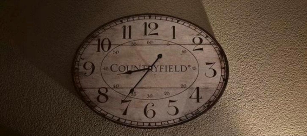 countryfield wandklok, Ophalen, Wandklok