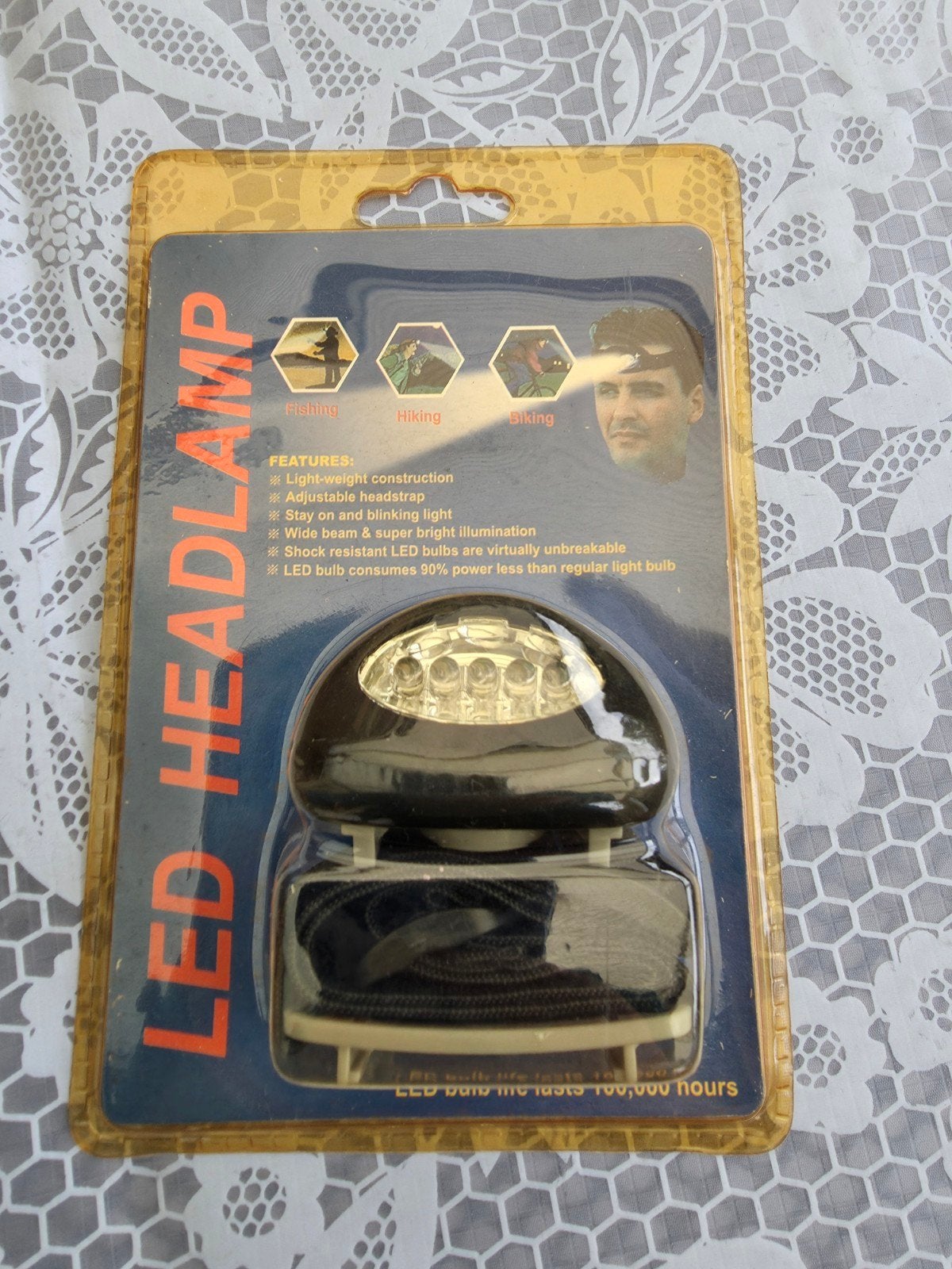 LED Hoofdlamp - Ideaa, Ophalen of Verzenden, Nieuw, Batterij