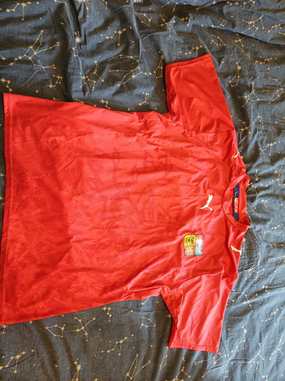 Puma Tsjechië Voetbalshirt - Maat XL, Puma, Maat 56/58 (XL), Ophalen of Verzenden, Zo goed als nieuw