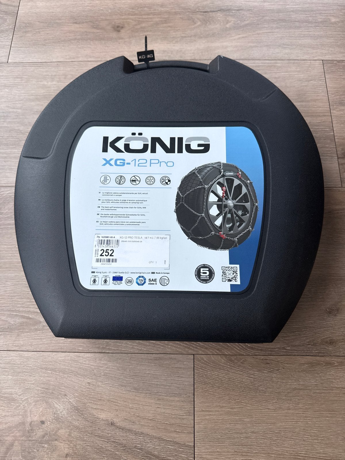König XG-12 Pro 252 Sneeuwkettingen - Tesla model y