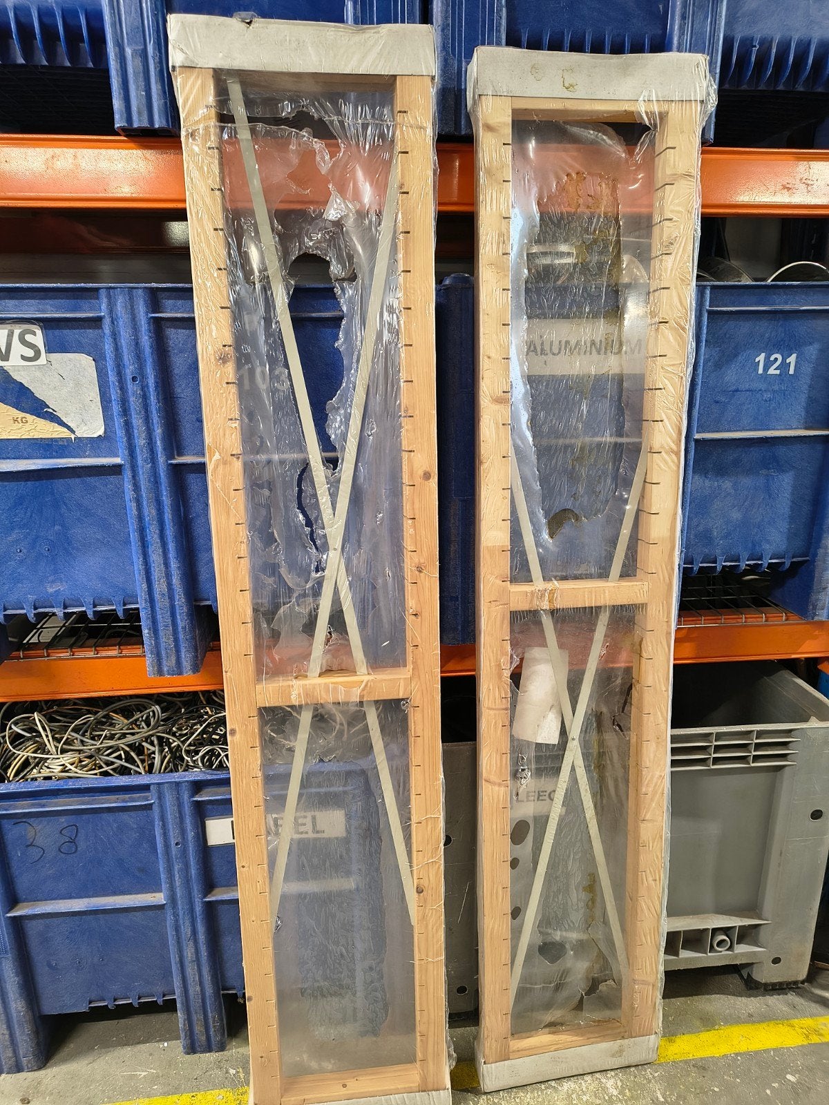 2 x houten stellingkast, Huis en Inrichting, Ophalen, ., Nieuw, .