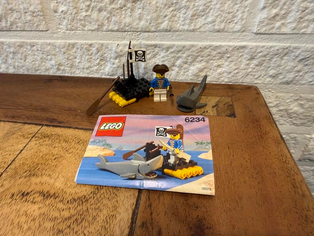 LEGO Pirates: 6234 Renegade’s Raft, Kinderen en Baby's, Speelgoed | Duplo en Lego, Zo goed als nieuw, Lego, Complete set, Ophalen of Verzenden