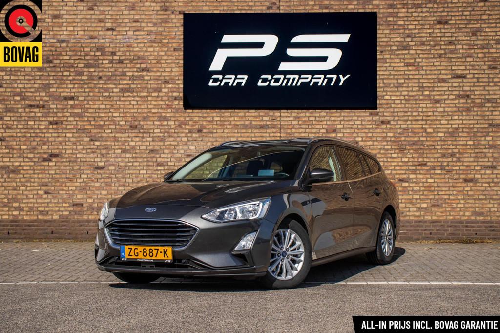 Ford Focus Wagon 1.0 EcoBoost Titanium, Origineel NL, B&O, Lichtsensor, Gebruikt, 3 cilinders, Autotrust