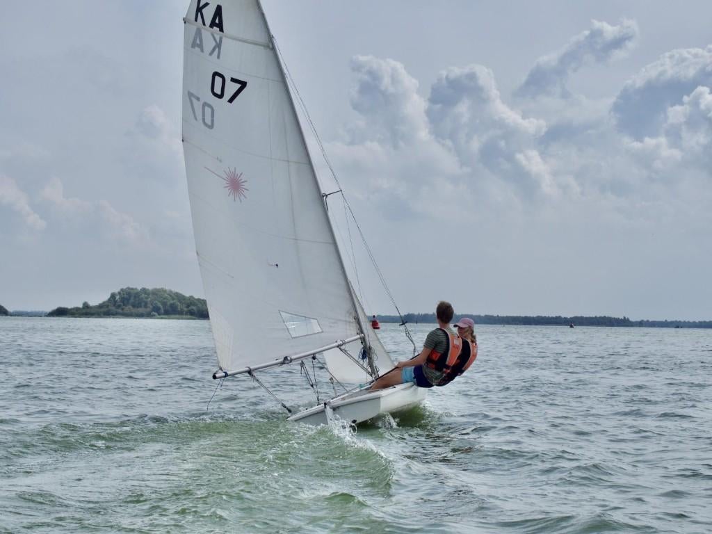 Laser 2 (tweepersoons laser), Watersport en Boten, Ophalen, Gebruikt, Minder dan 15 m², Overige typen