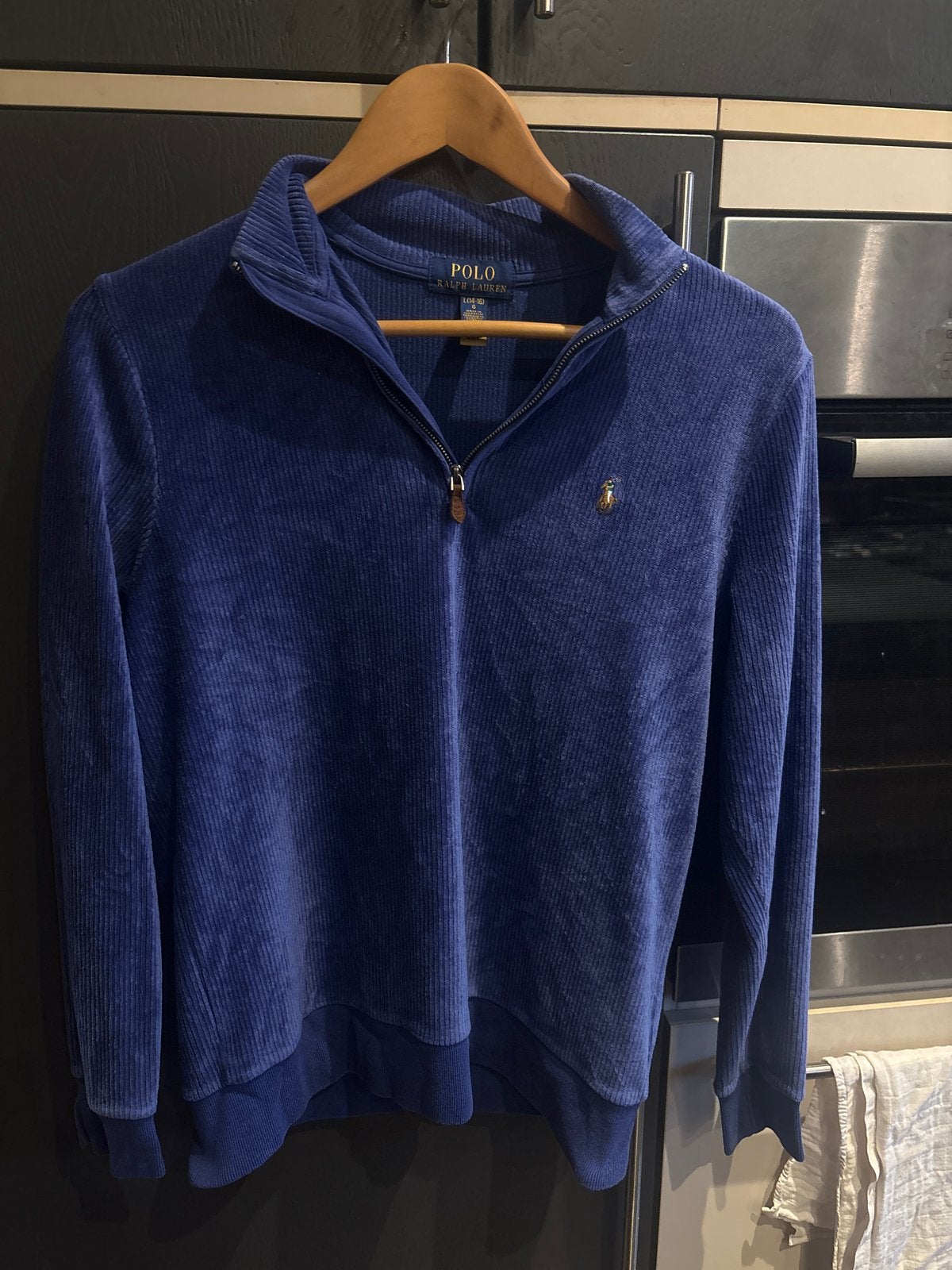 Polo Ralph Lauren sweater blauw, Ophalen of Verzenden, Zo goed als nieuw, Overige maten, Blauw