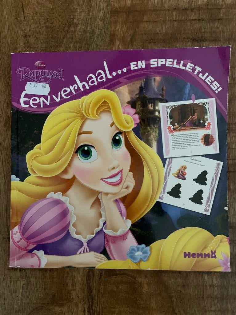 Disney Rapunzel: Een Verhaal... en Spelletjes! (Nieuw), Ophalen of Verzenden, Nieuw, Sprookjes