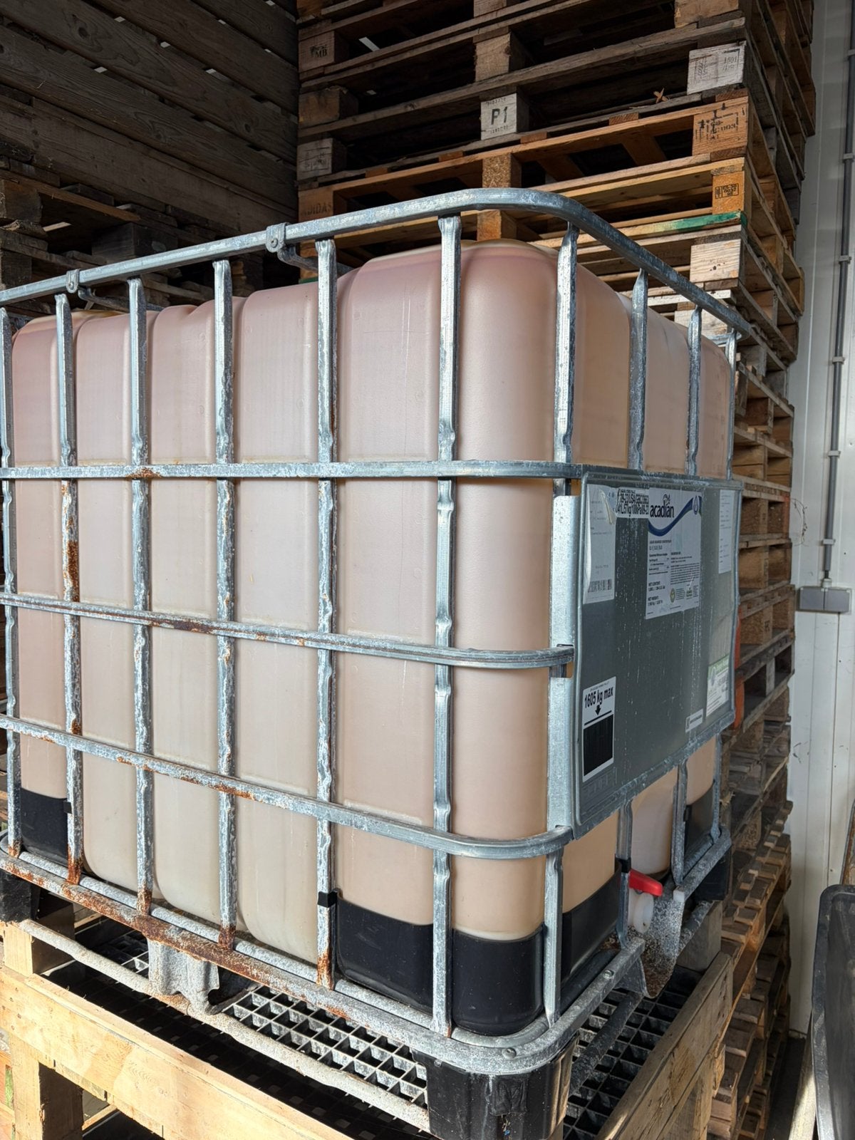 2x ibc, 150 liter of meer, Ophalen, Zo goed als nieuw