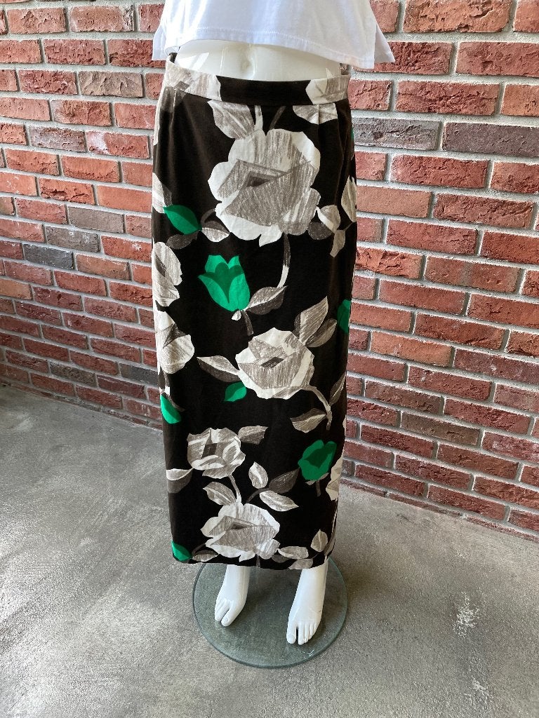 Vintage Bolero eenderts Amsterdam lange velours rok XS/S, Bolero eenderts Amsterdam, Bruin, Ophalen of Verzenden, Maat 34 (XS) of kleiner