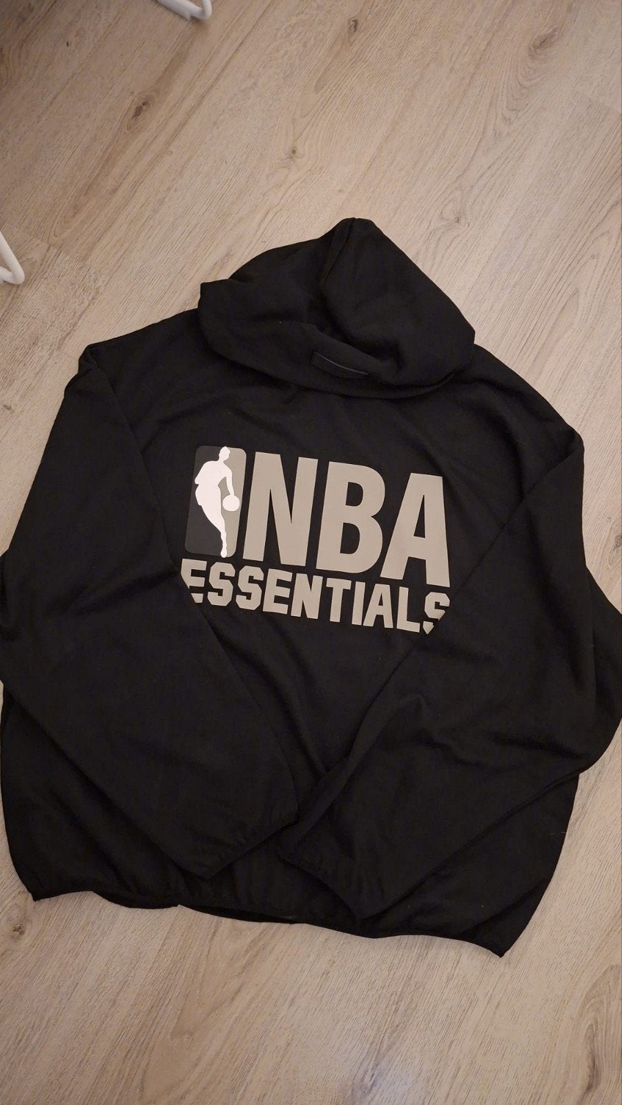 Fear of God Essentials NBA Hoodie & Jogger Set Zwart Maat L, Maat 52/54 (L), Verzenden, Zwart, Zo goed als nieuw