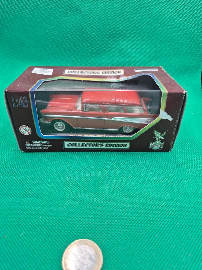 280 Chevrolet nomad 1/43 roadlegends, Ophalen of Verzenden, Zo goed als nieuw, Auto, Overige merken