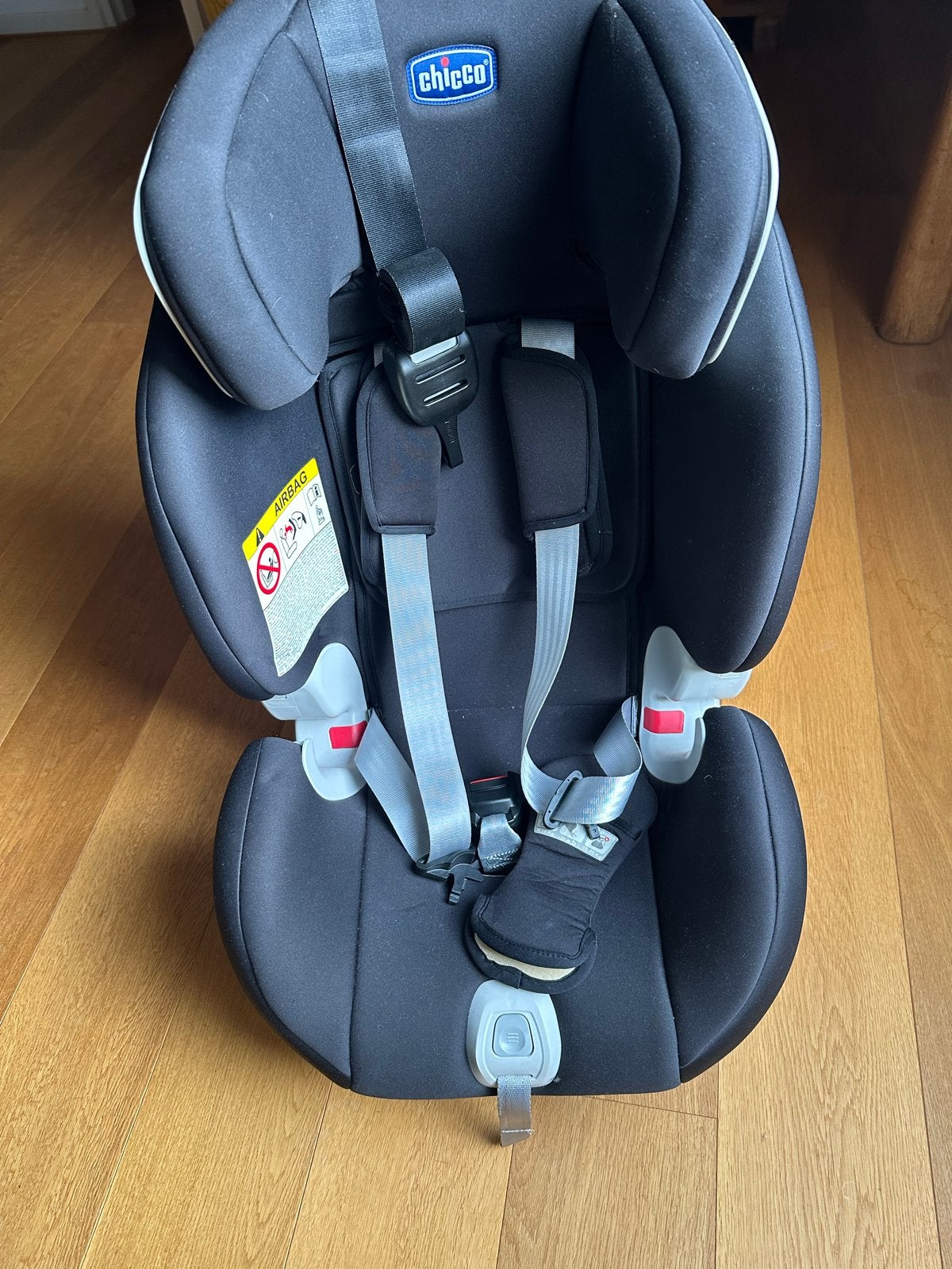 Chicco autostoel - Zwart - Zo goed als nieuw, Autogordel, 0 t/m 18 kg, Zo goed als nieuw, Chicco