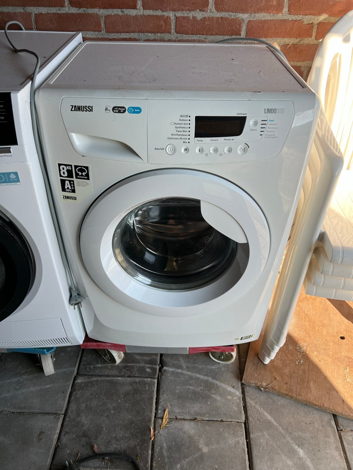Zanussi Lindo 300 Wasmachine 8kg - Energieklasse A, Witgoed en Apparatuur, 8 tot 10 kg, Ophalen of Verzenden, 85 tot 90 cm, Minder dan 1200 toeren